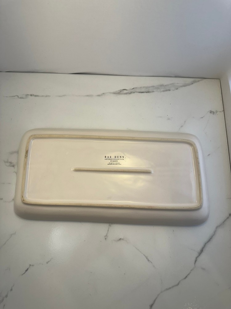 Rae Dunn Easter Egg "Great things happen from the inside" Serving Tray