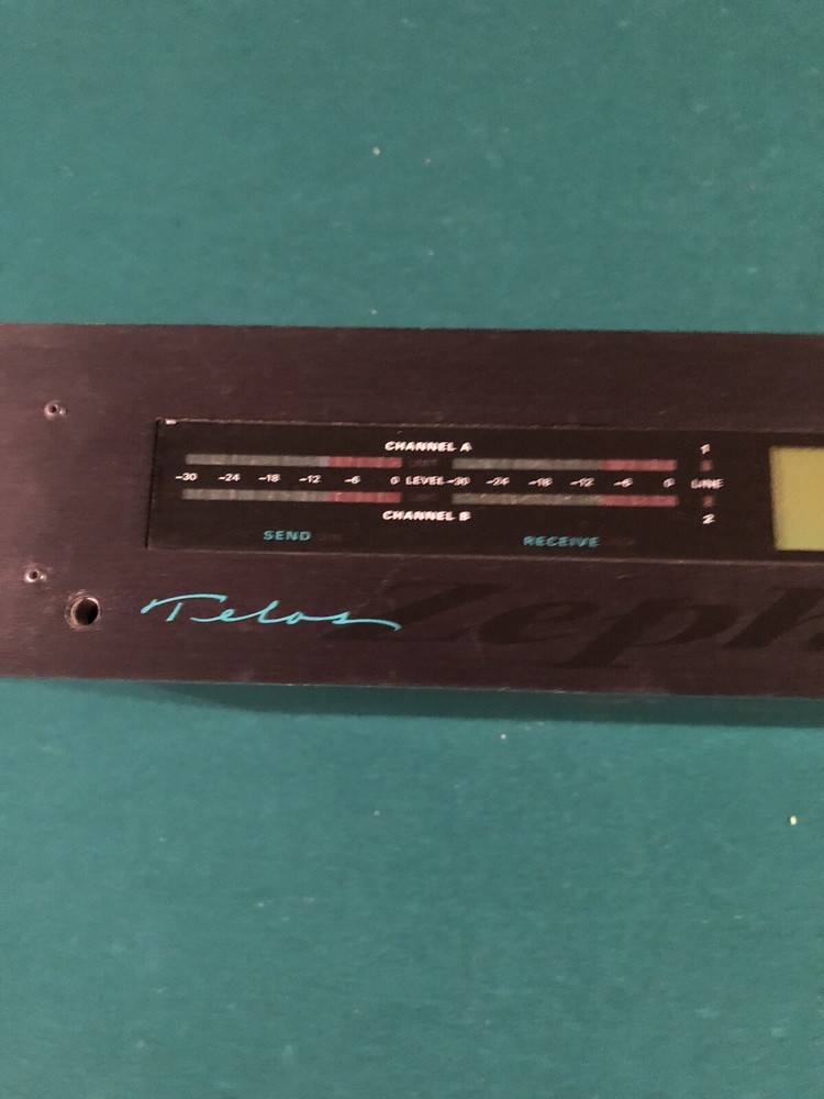 Working Telos Zephyr Digital Network Audio Transceiver