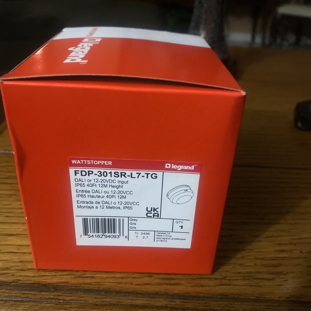 Legrand DALI Sensor High Mount Socket Connect FDP-301SR-L7-TG Wattstopper