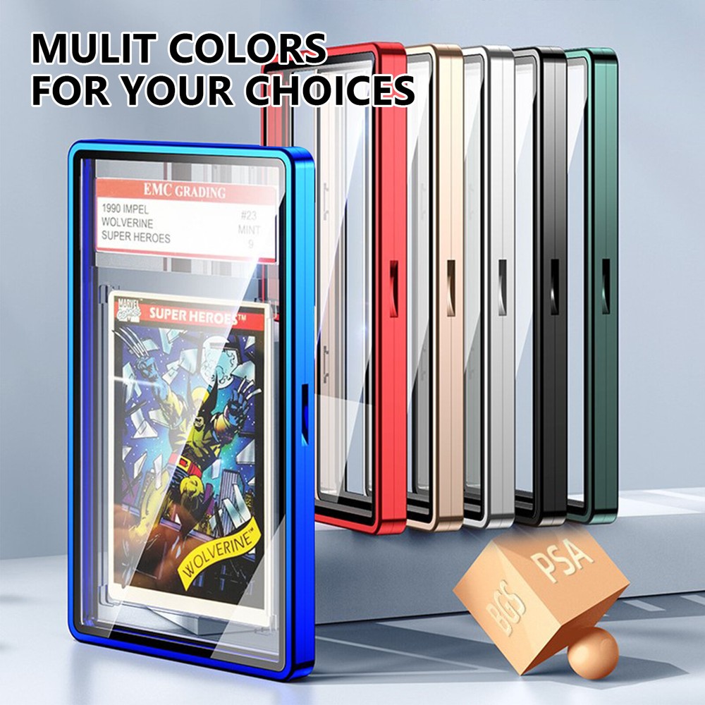 Graded Cards Protector Stackable Magnetic Trading Cards Case for BGS/PSA Slabs