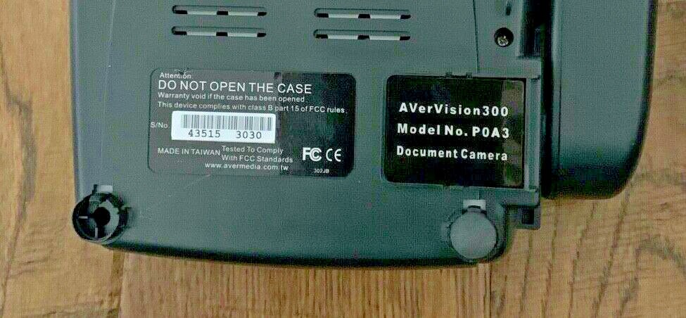 AVerMedia AVerVision 300+ POA3 Portable Document Camera
