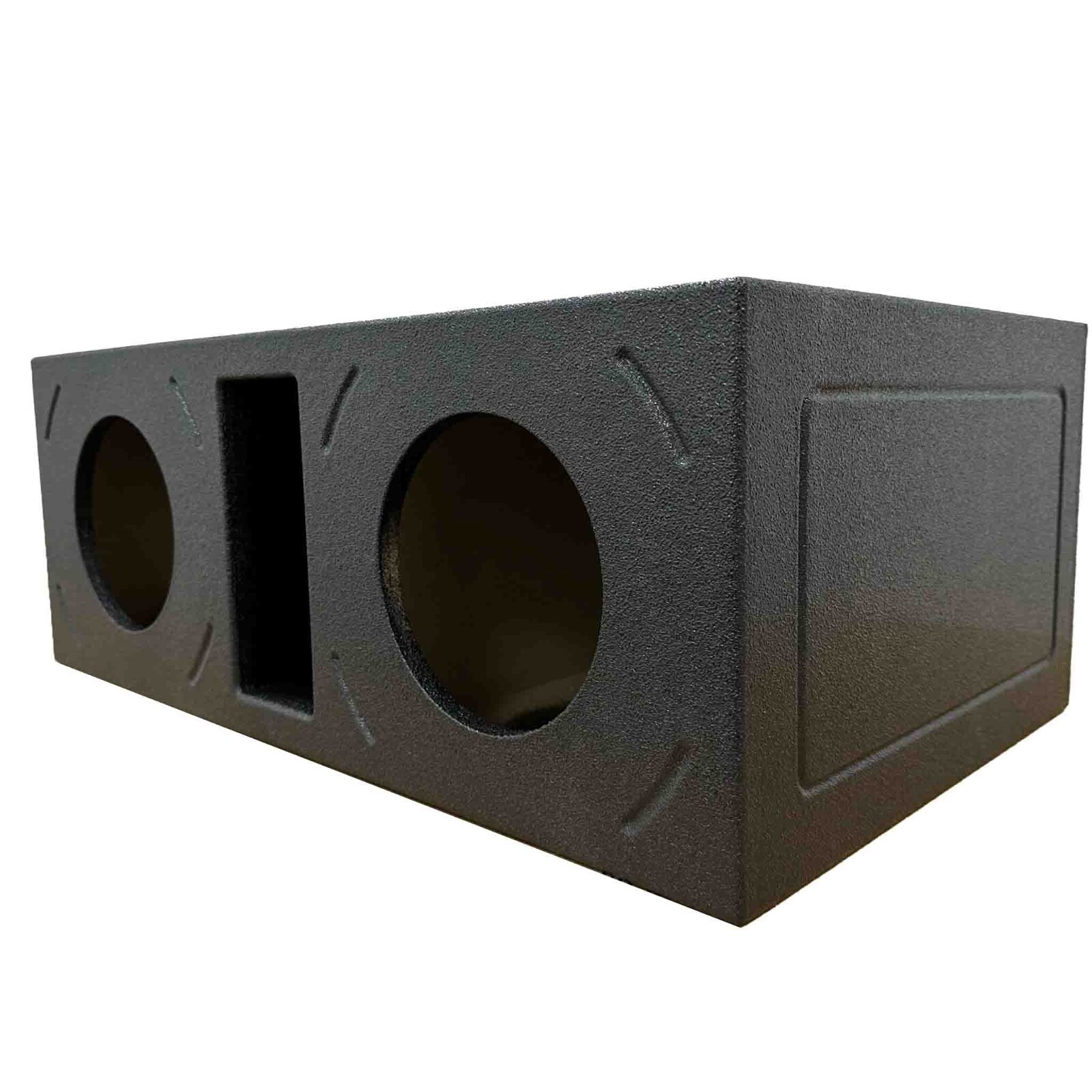 Dual 8" Mega Super Bass Series Subwoofer Box Ported 2x8" Woofers