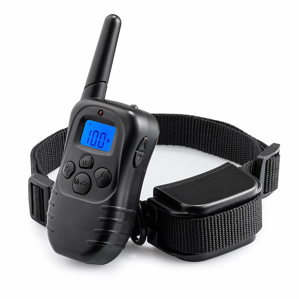 Dog Training Bark Collar Remote Control Trainer Waterproof Shock Rechargeable