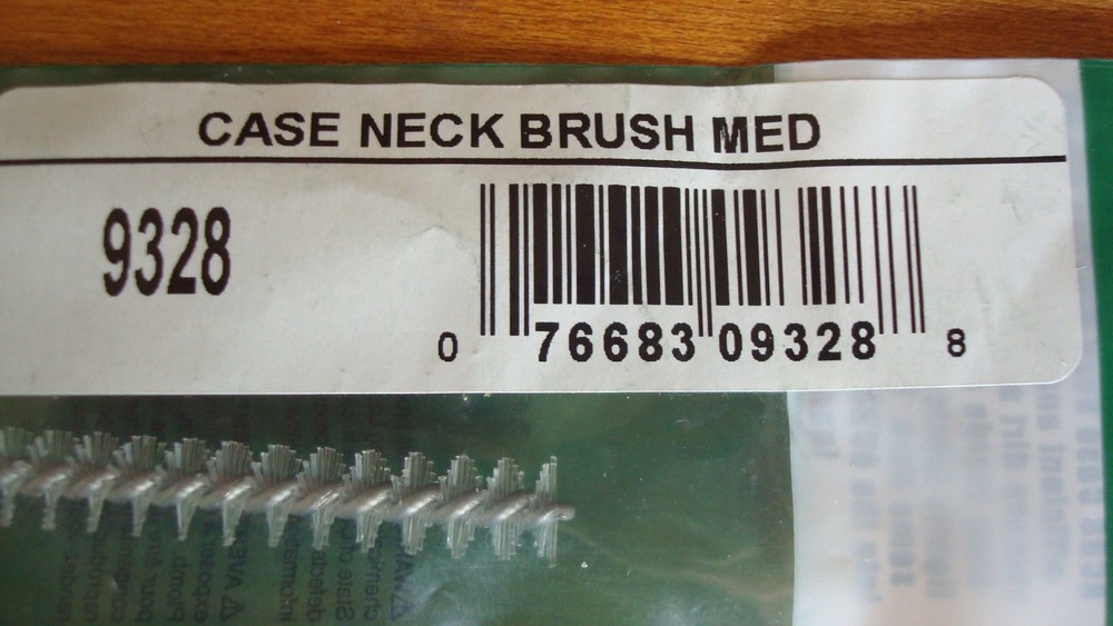 3 NEW RCBS Case Neck Medium Brush #9328
