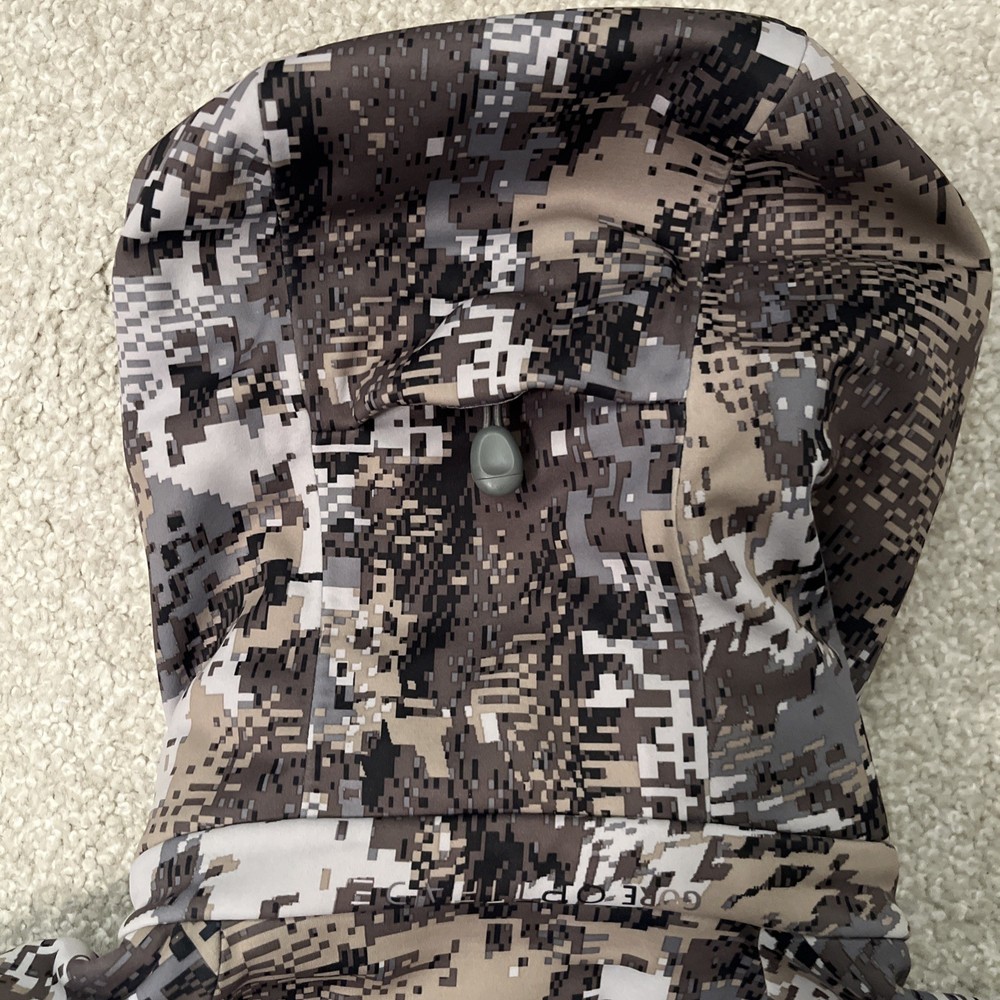 Sitka Jetstream Jacket Optifade EV2 Goretex Infinium Windstopper Size M EUC