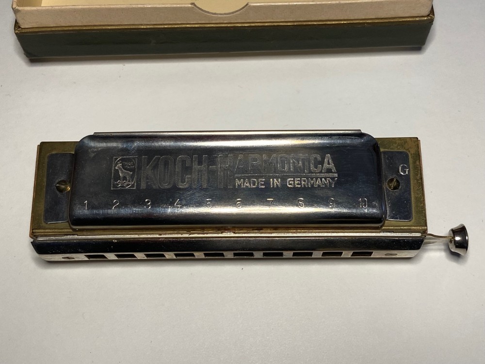 Chromatic Koch Harmonica Germany Key G w/Box
