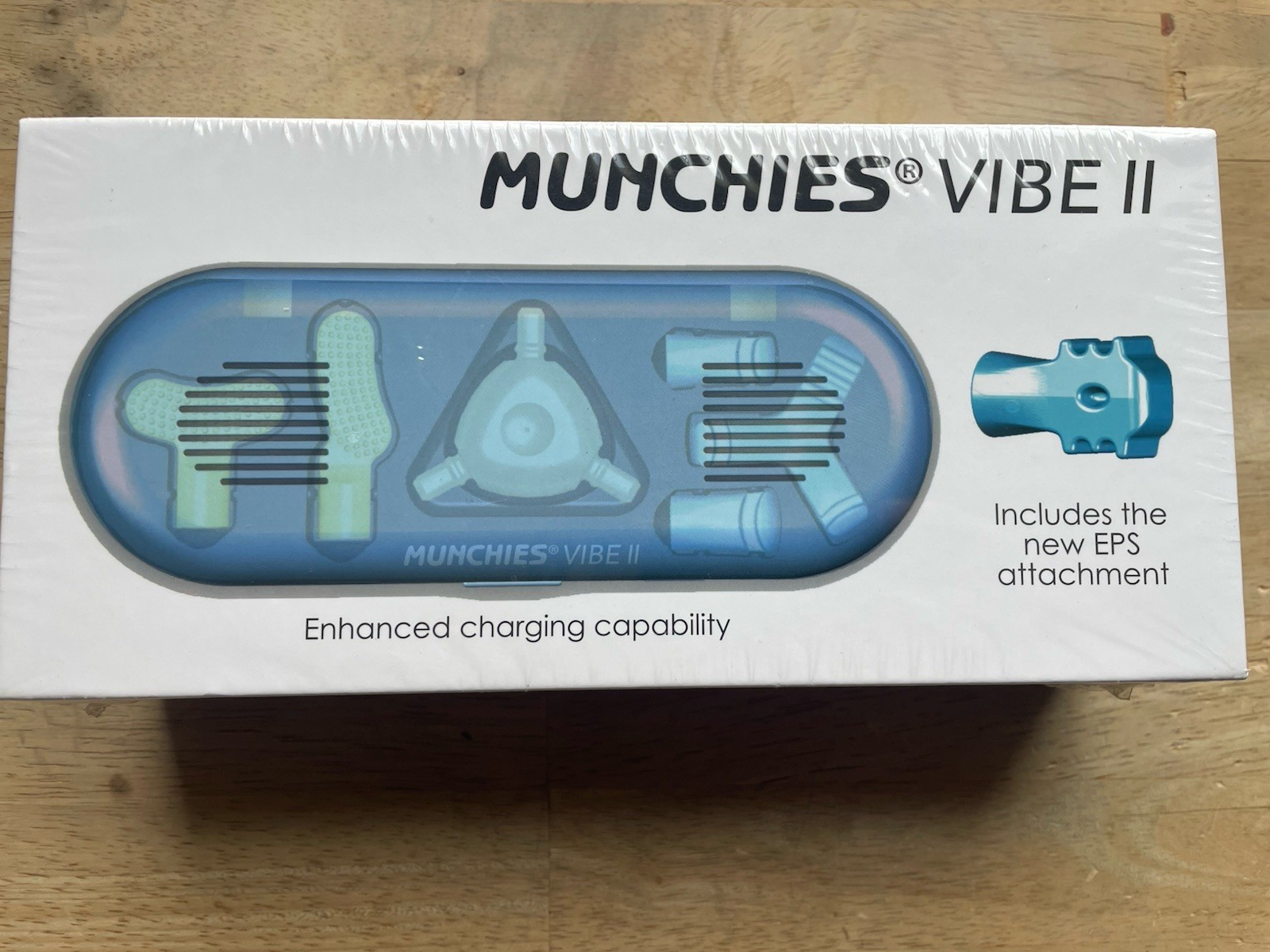 Munchies VIBE II Gum Massager Brand New Sealed With New EPS attachment