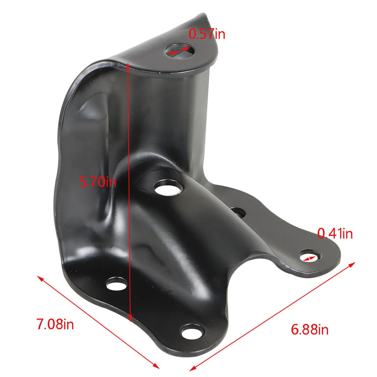 Rear Leaf Spring Shackle Bracket Hanger Kit Replacement for F150 F250 F350