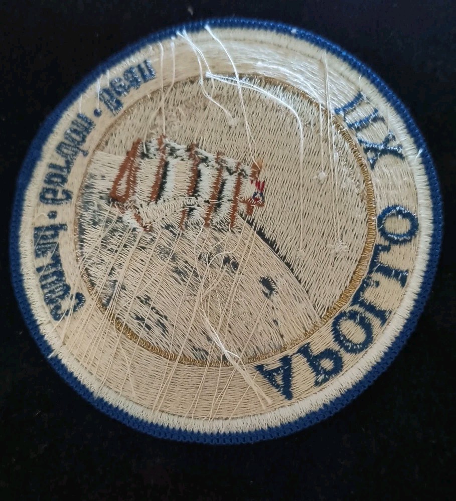 Vintage Apollo 12 Patch Conrad Gordon Bean