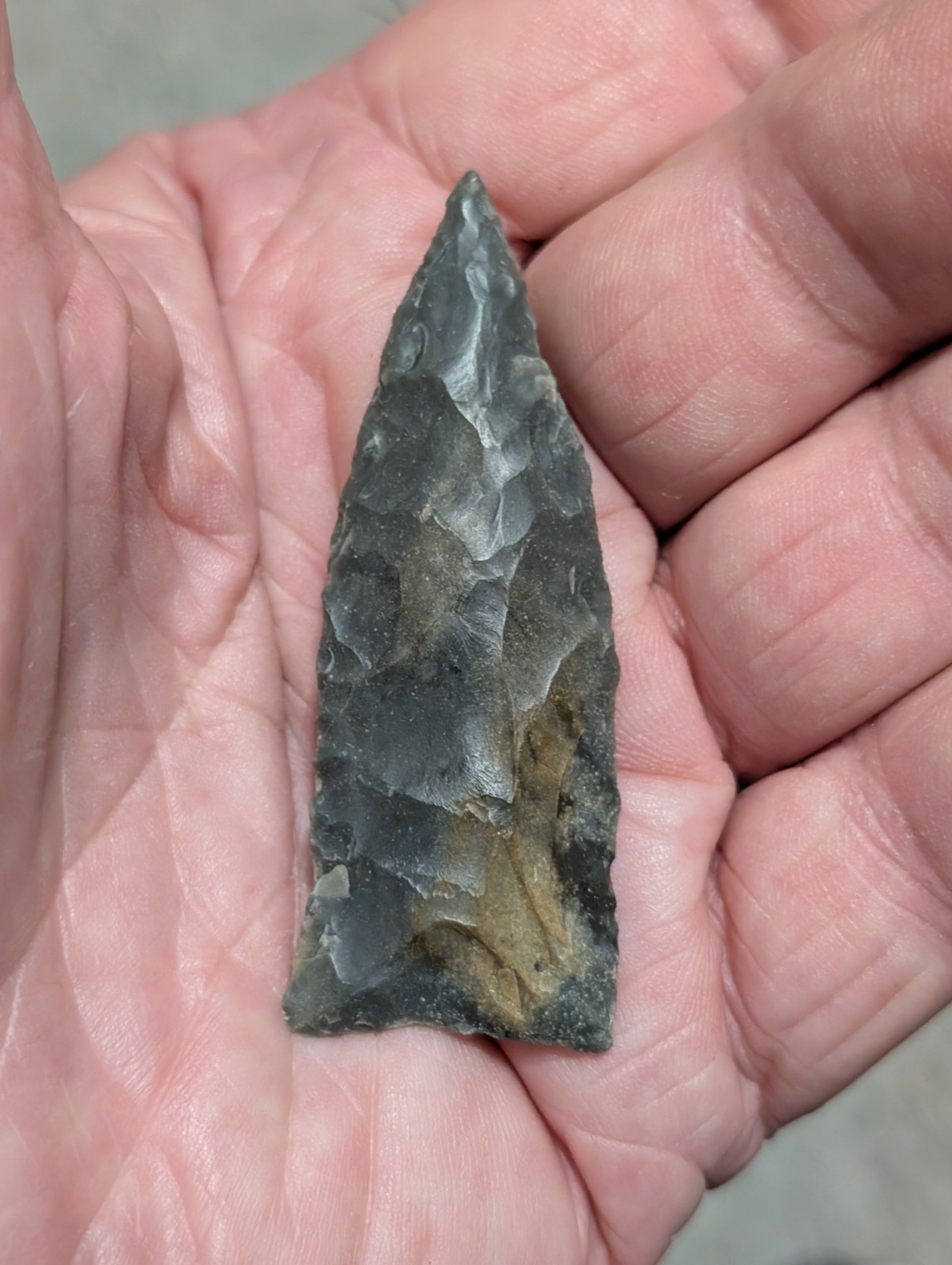 Gorgeous Copena, 2 7/16", N Ctrl Alabama, Bangor Chert, Authentic Arrowhead