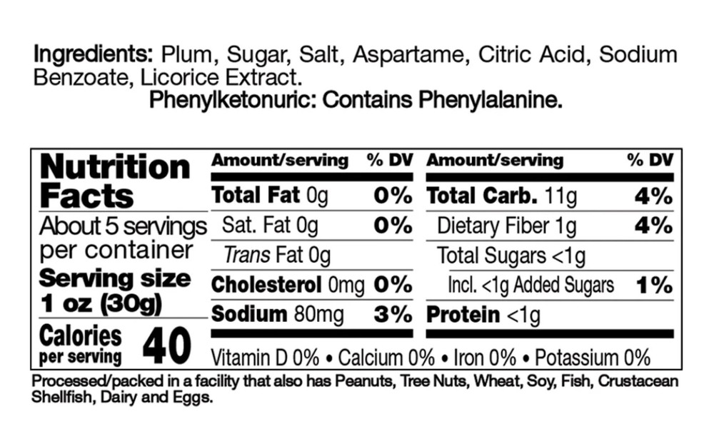 Enjoy Hawaii Seedless Plum – 6 oz. Bag