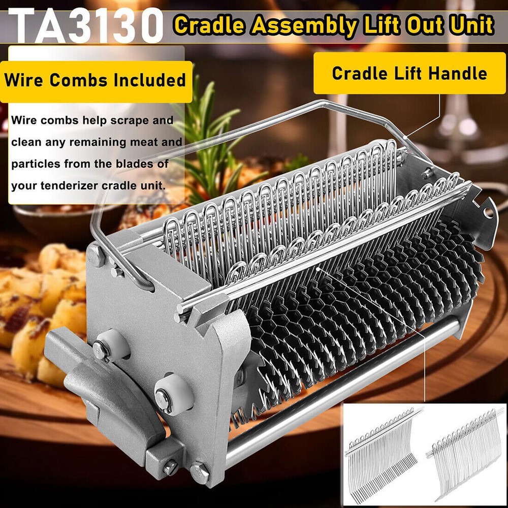 For Biro Pro 9 Tenderizer TA3130 Cradle Assembly Complete With Combs and Lock
