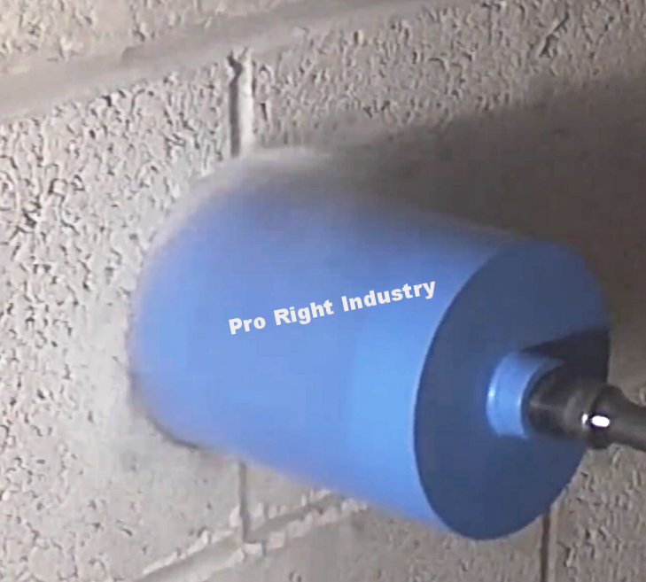 pool rail installing core bit 3.5'' - 3 1/2'' 10'' depth