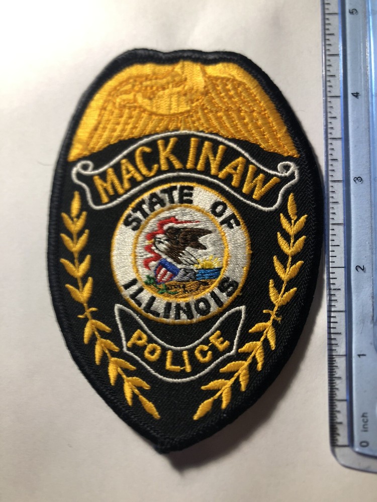 Mackinaw Illinois Police Patch