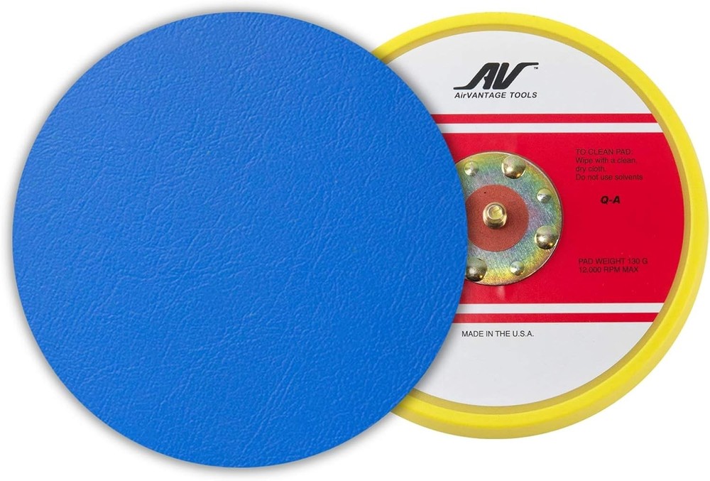 AirVANTAGE Random Orbit Sander Low-Profile Backing/Replacement Pad (6" PSA Vinyl