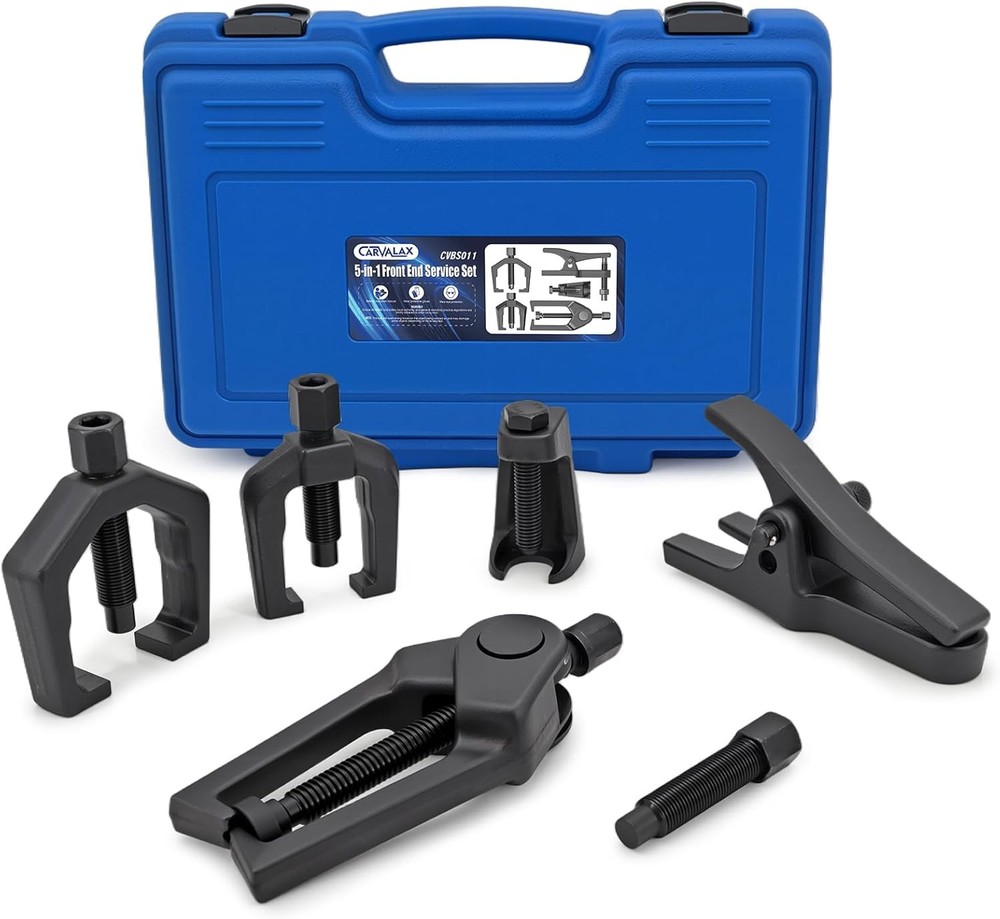 5-In-1 Ball Joint Separator, Front End Service Tool Kit for Tie Rob Removal, Pit