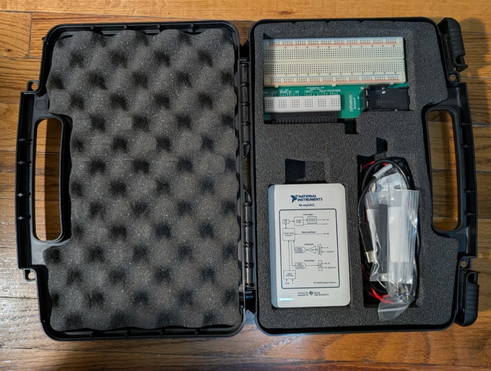 National Instruments NI myDAQ Student Data Aquisition Device + Extras - USED