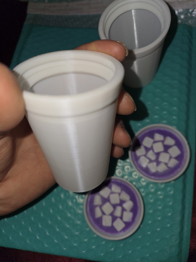 3d Print Lean Cup Herb Container