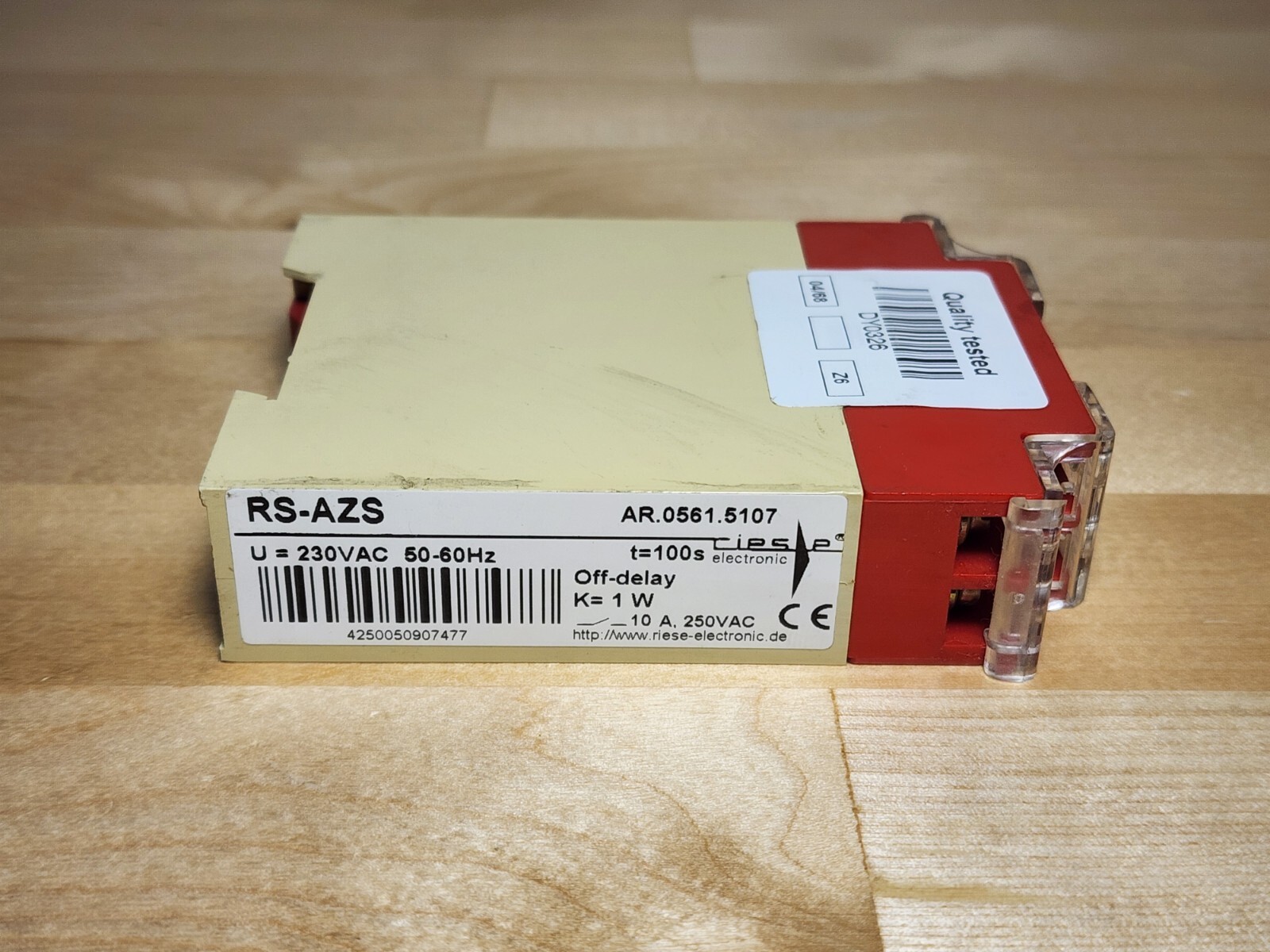 Riese RS-AZS Time Delay Relay AR.0561.5107 230VAC