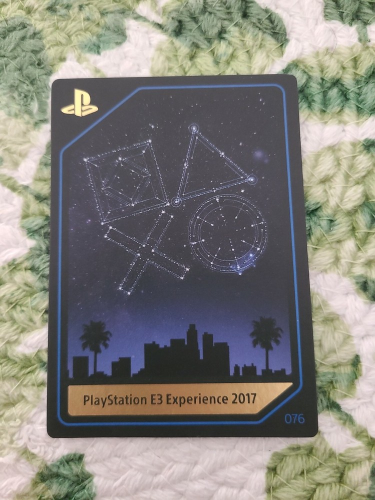 PlayStation Experience PSX 2017 - Card 076 - PlayStation E3 Experience 2017 RARE