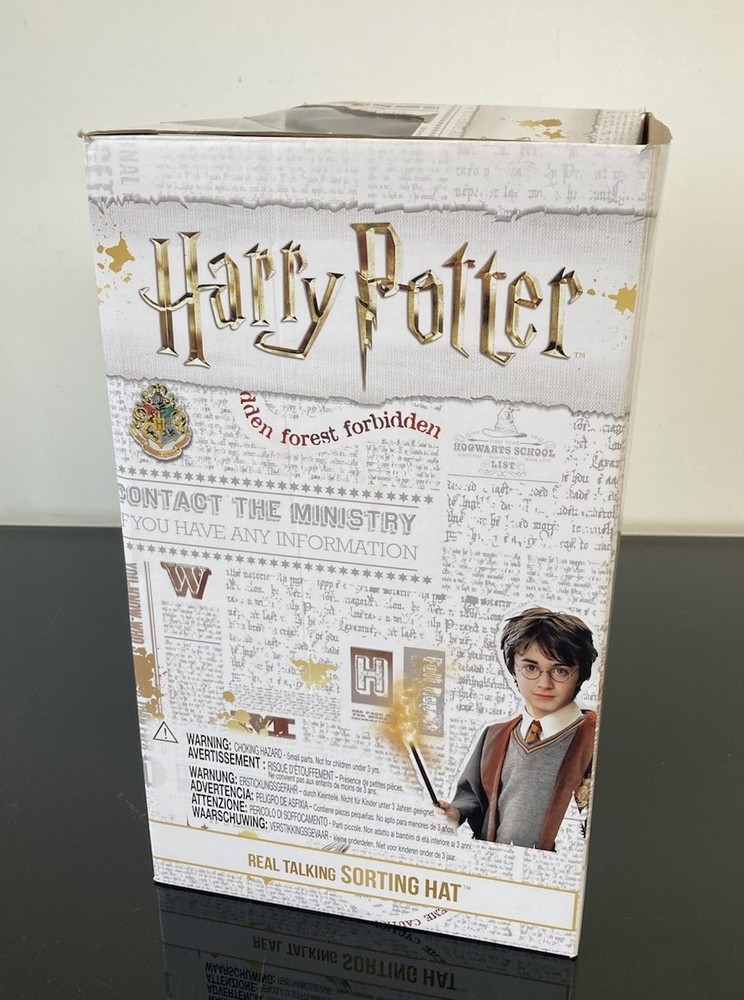 Harry Potter Wizarding World Interactive Talking Sorting Hat Working Boxed