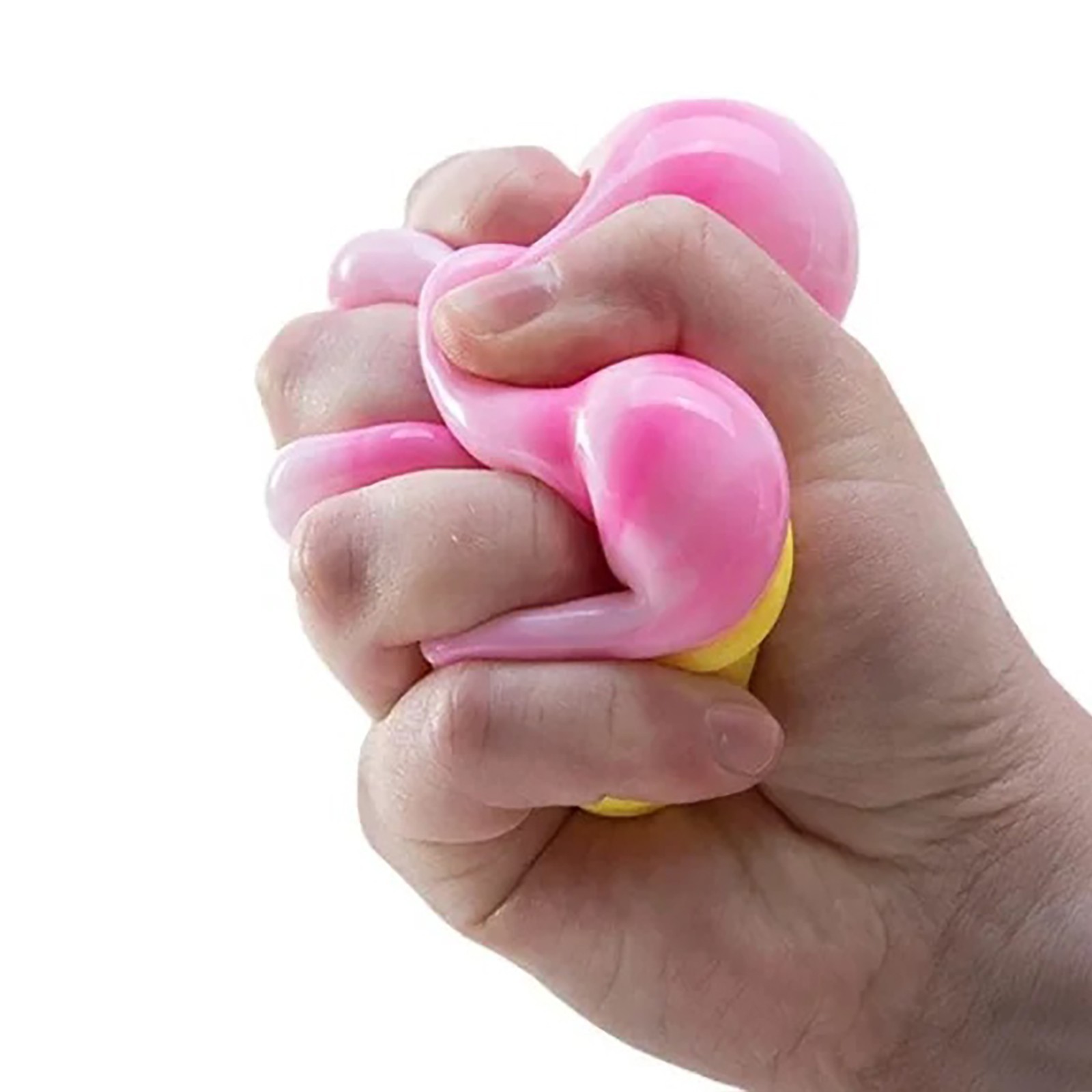 PINK NeeDoh NICE CREAM CONE Ice Cream Swirl Squishy Toy NEE DOH Stress Ball