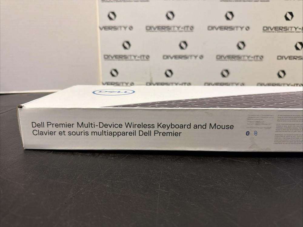 Dell Premier Multi-Device Wireless Keyboard Mouse KM7321WGY-US