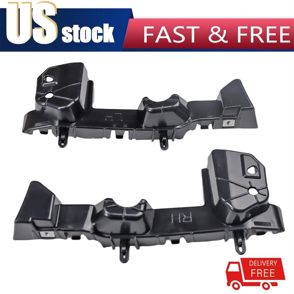 Pair Left & Right Side Front Bumper Support Bracket For GMC Terrain 2018-2021 EE
