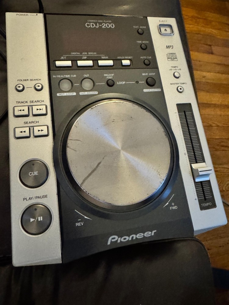 Pioneer CDJ-200 DJ Turntable Player Controller Mix Loop CD AS IS