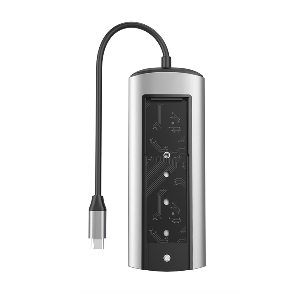 6 in 1 USB3.0 Hub With Disk Storage Function USB3.0 Type-c to HDMI Laptop Dock k