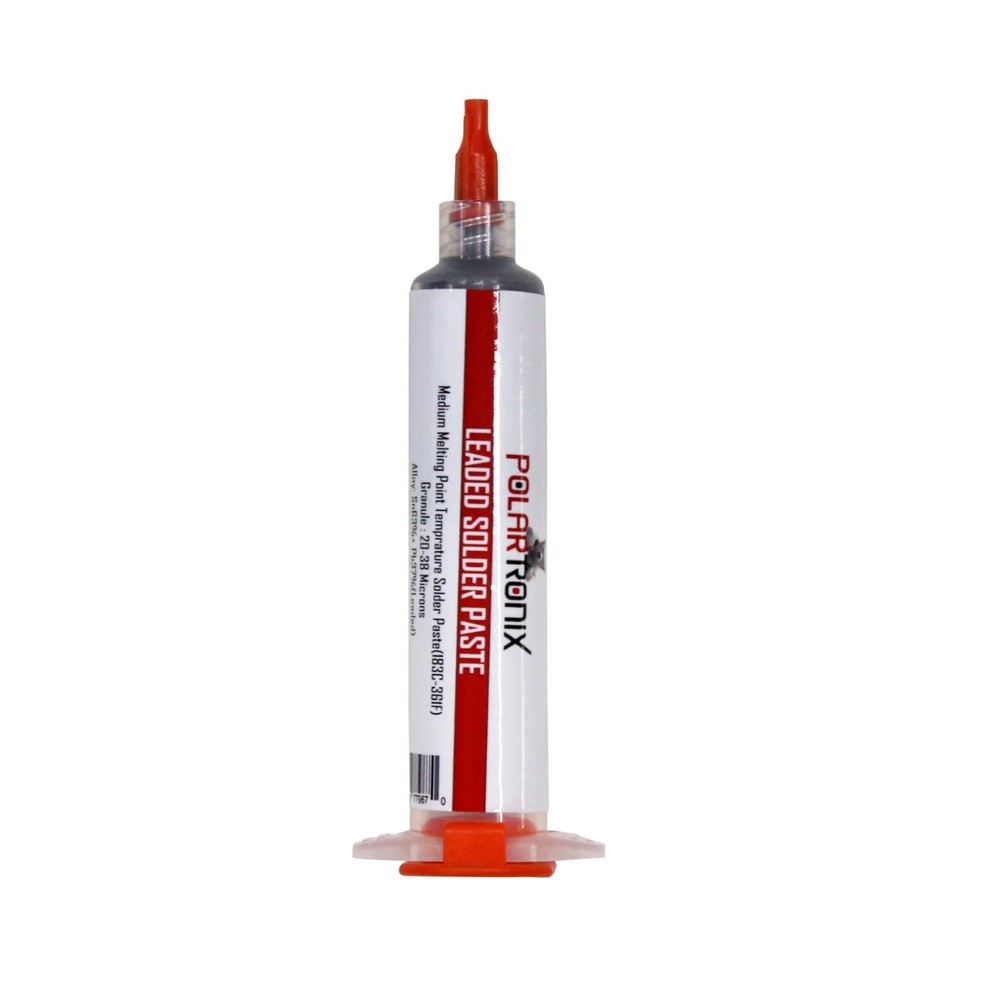 2 Pack - Premium Low melt and Medium Melt Solder Paste 138 C and 183 C Bundle