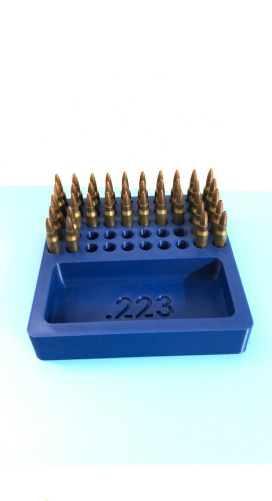 3D Printed .223 Reloading Tray 50 spots