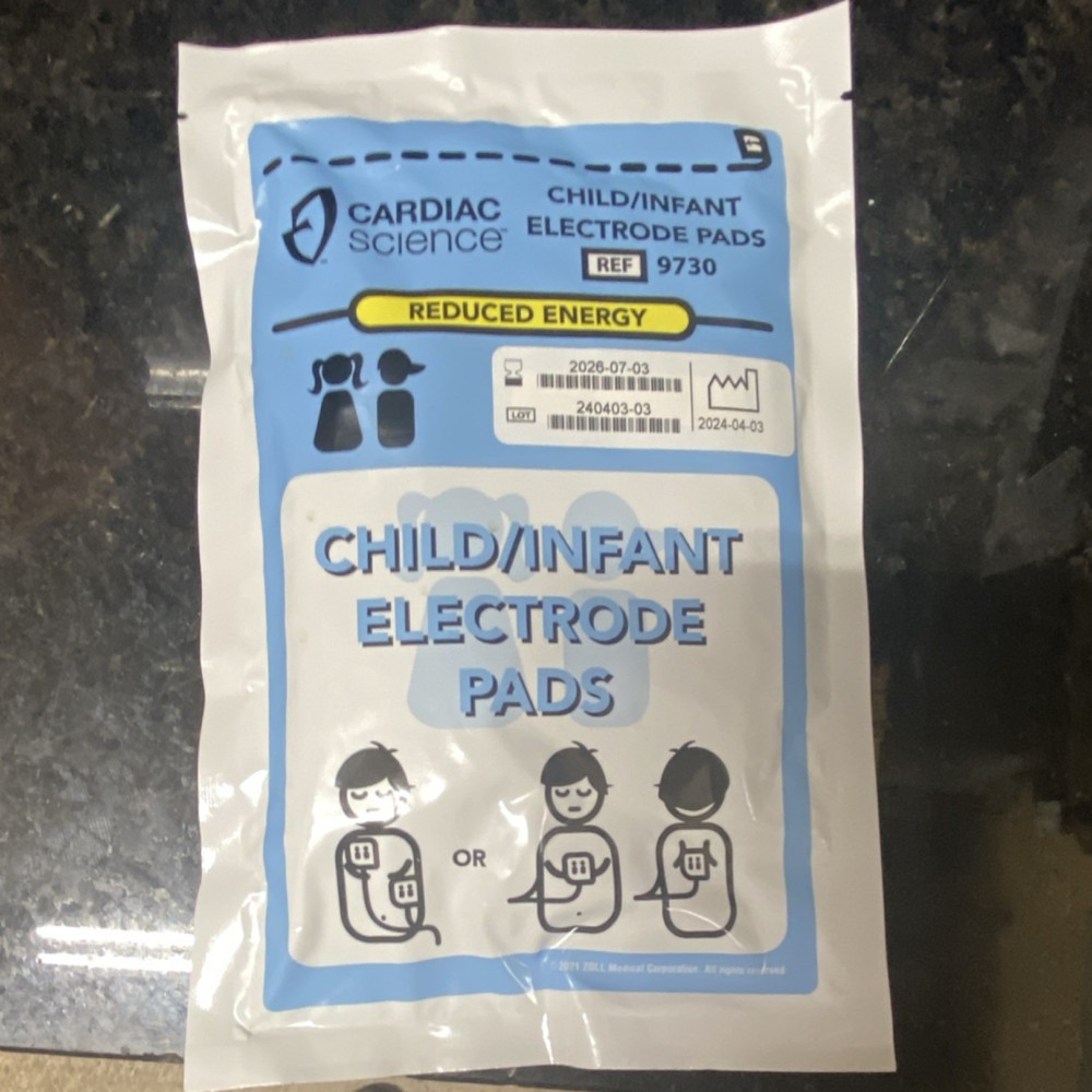 Cardiac Science Kids Electrode Pads