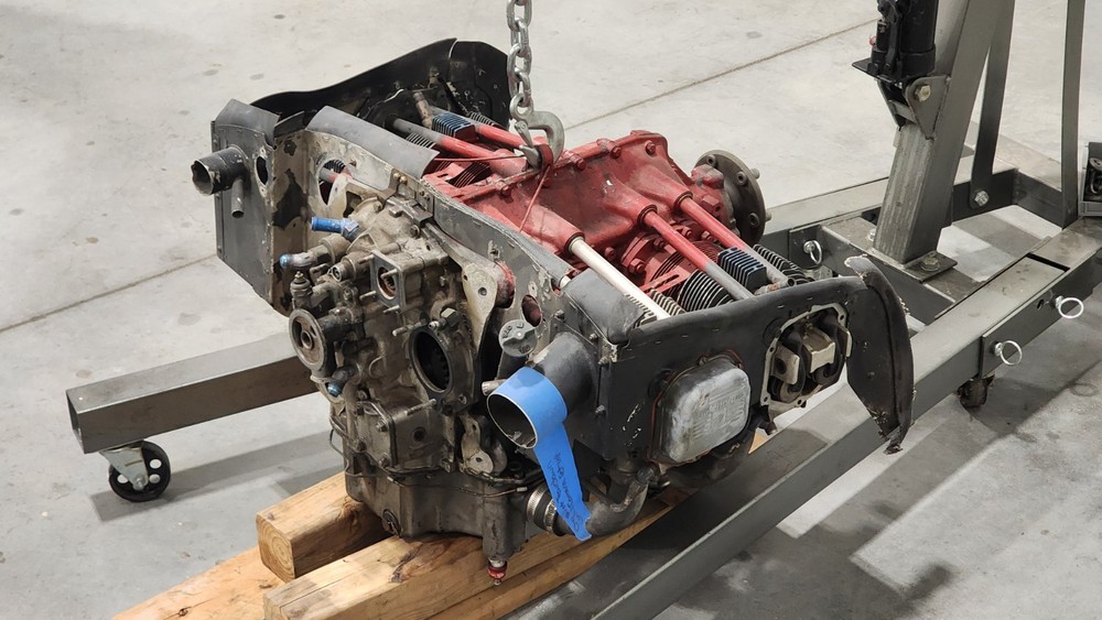 Avco Lycoming O-320-E2A Piston Engine Core, Log Books Included