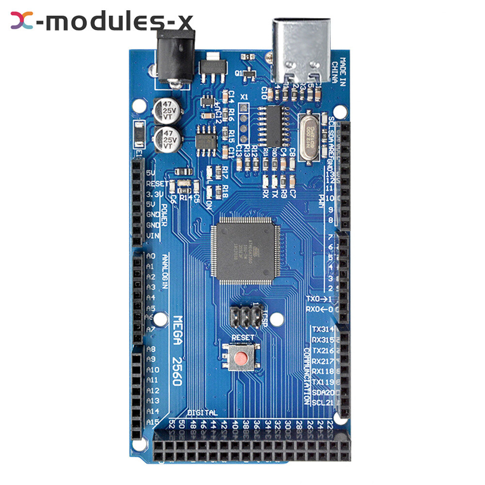 Mega2560 R3 CH340 Microcontroller Board ATMEGA16U2 Development board For Arduino