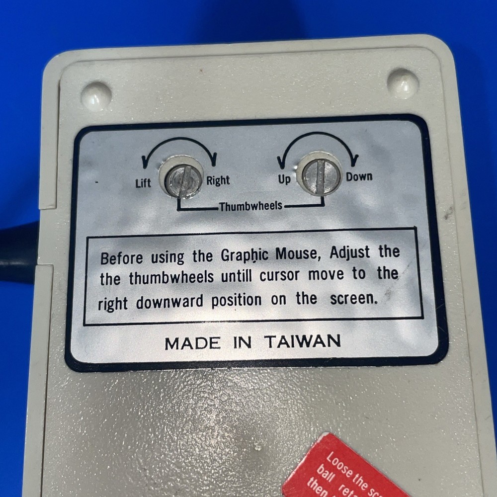 Vintage Rare Three Button Mouse **UNTESTED**