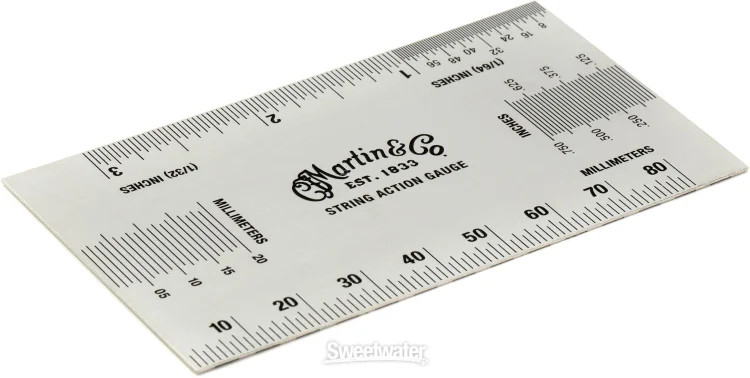 Martin String Action Gauge