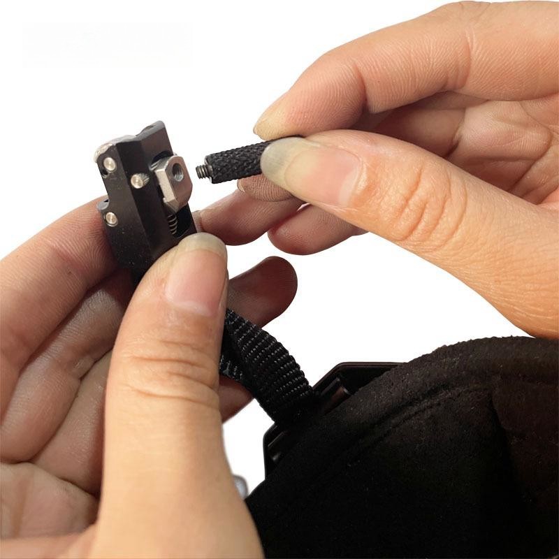 Archery Wrist Release Aid Trigger Adjustable Strap Caliper Compound Bow Hunting