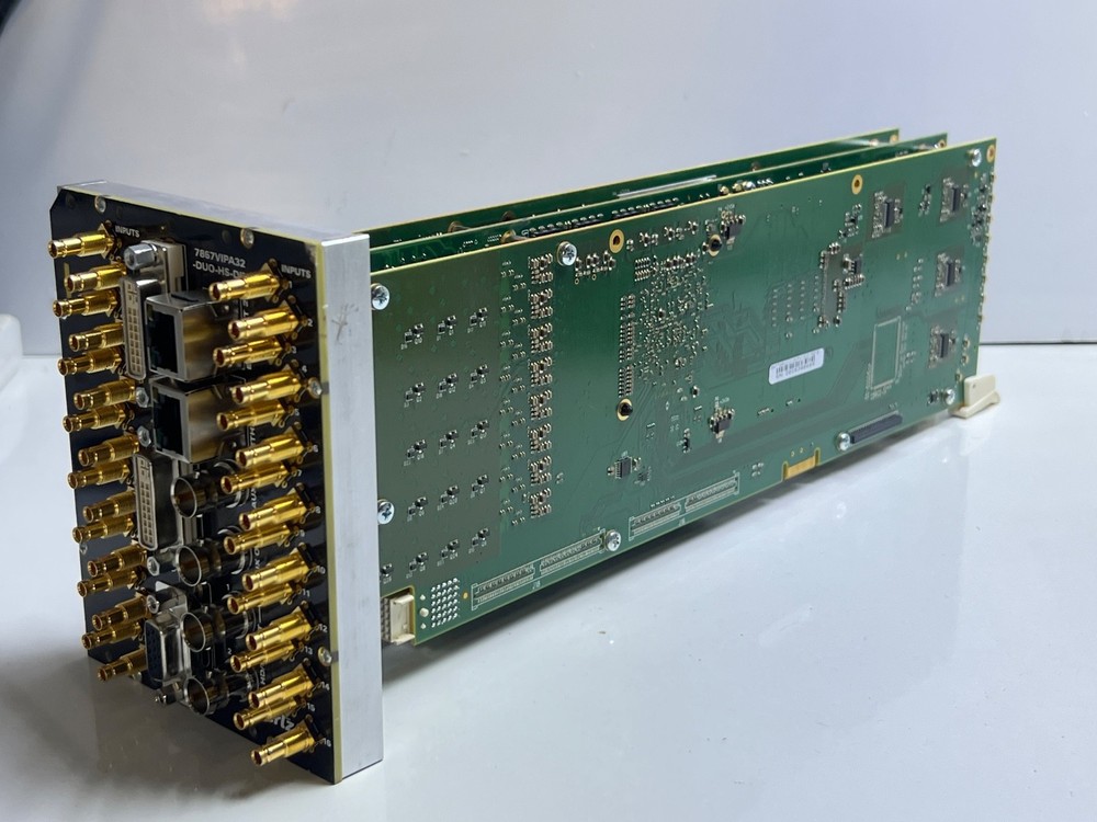 Evertz 7867VIPA32-DUO-HS-DIN +CSX 3G/HD/SD Multi Display Processor Multiviewer