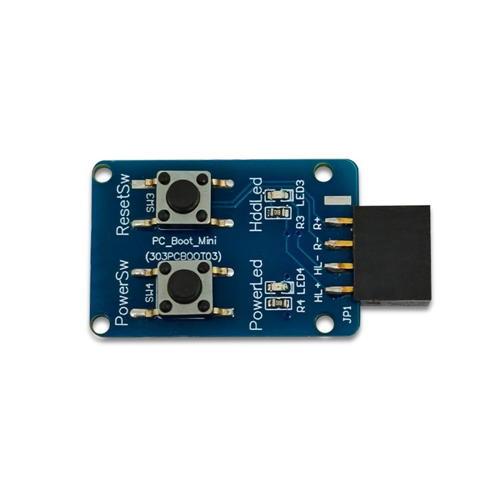 PC-Boot- Motherboard Boot Test Board 9 Pin PC on/Off Button for PC9077