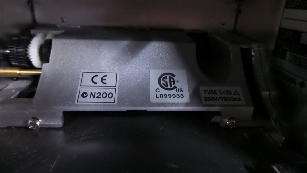 Yokogawa Chart Recorder Model SR1006 Recorder Machine Data Instrument