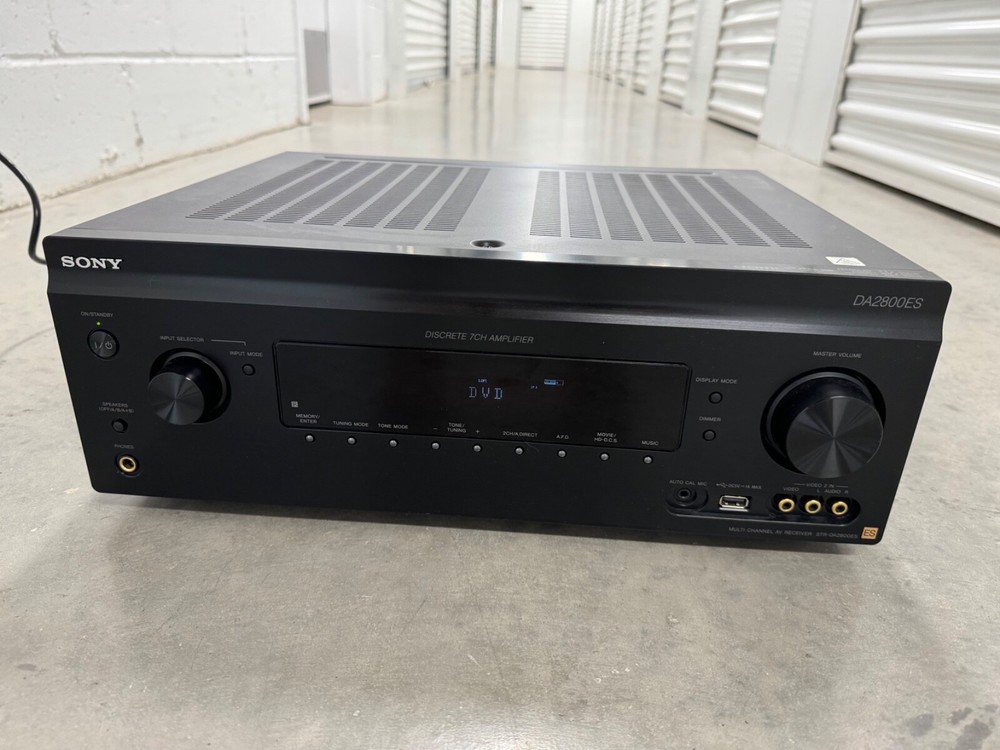 Sony STR-DA2800ES, 7.2-Channel 100W AV Receiver w/remote bundle: Control4