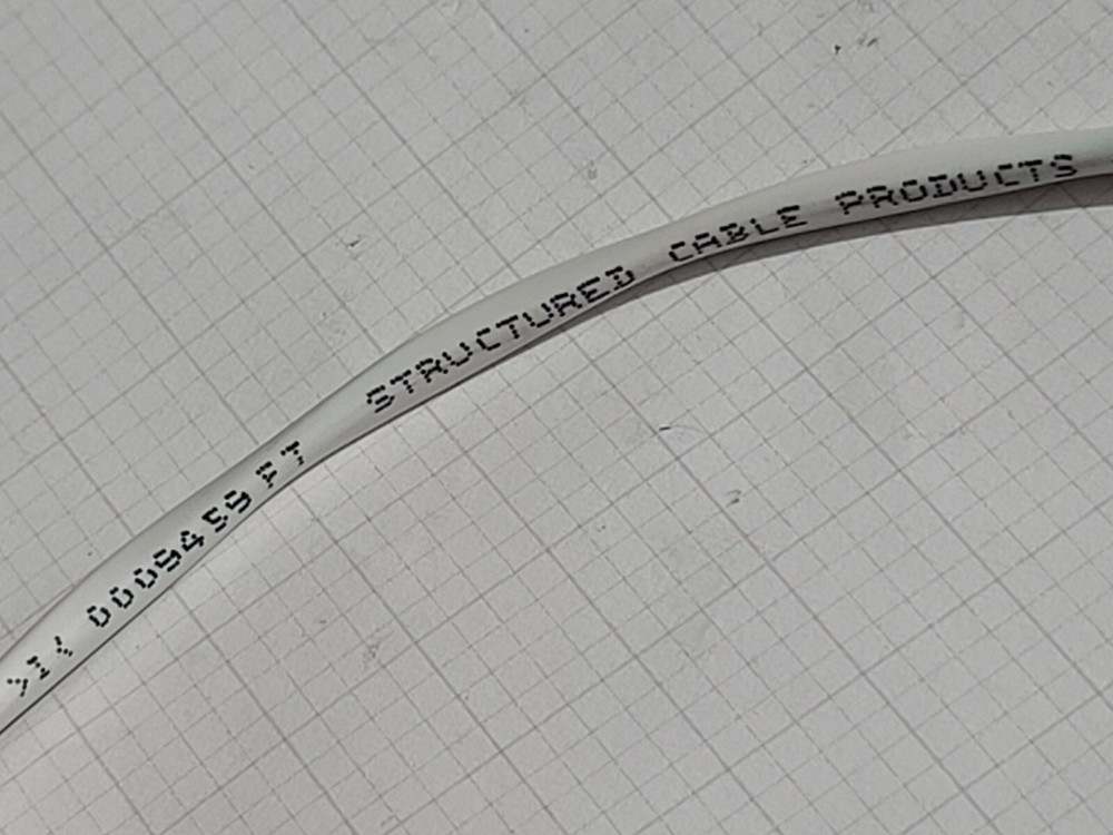 Structured Cable Products/SCP 16/2C Plenum Security/Alarm Cable White /100ft