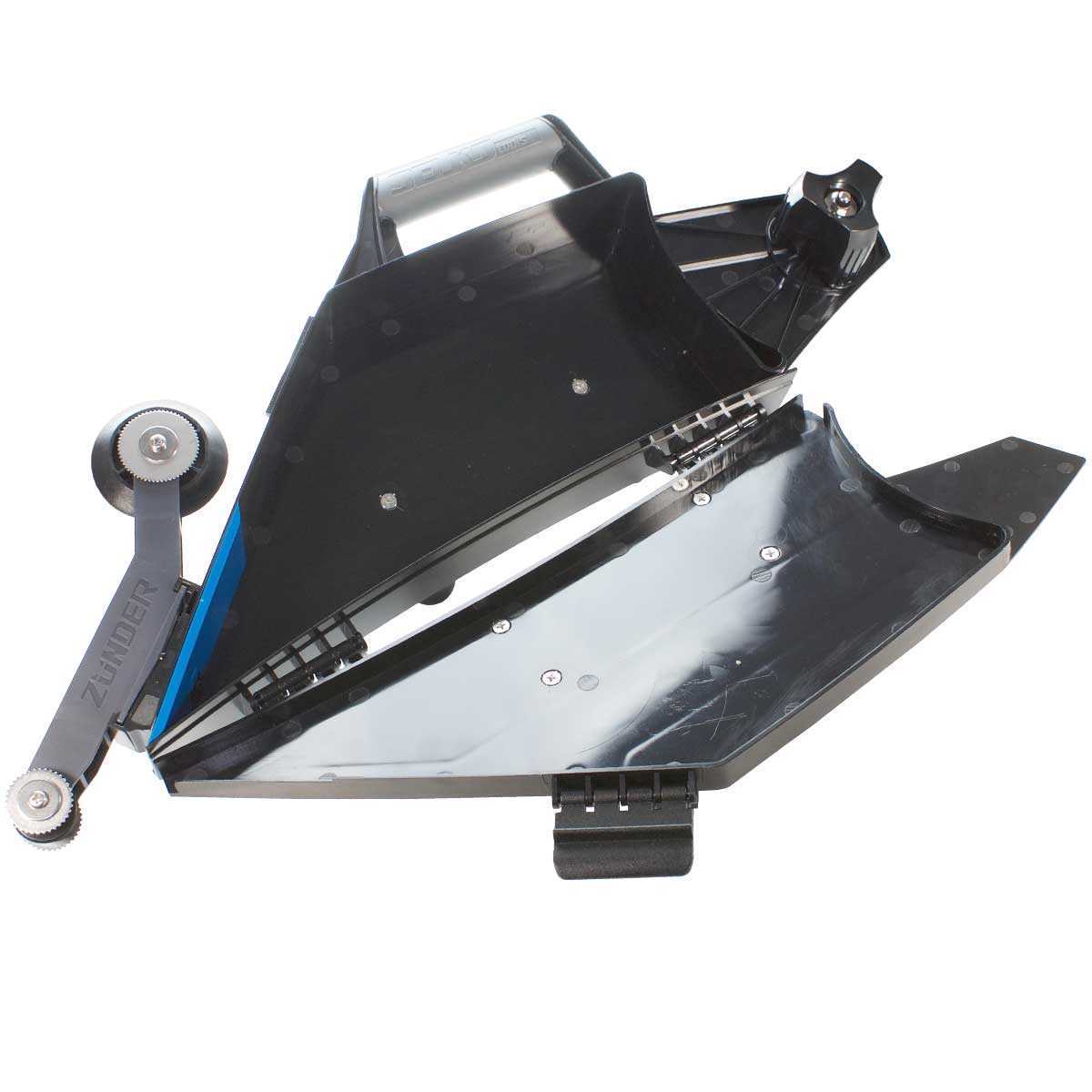 Tape Tech Drywall Flat Box Set 10/12" w/42 Handle, Pump, Filler, ZUNDER Banjo