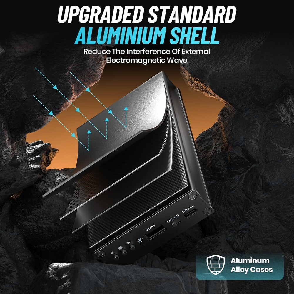 Vector Network Analyzer 50k-33000MHz HF VHF UHF VNA Antenna Analyzer 5000mah