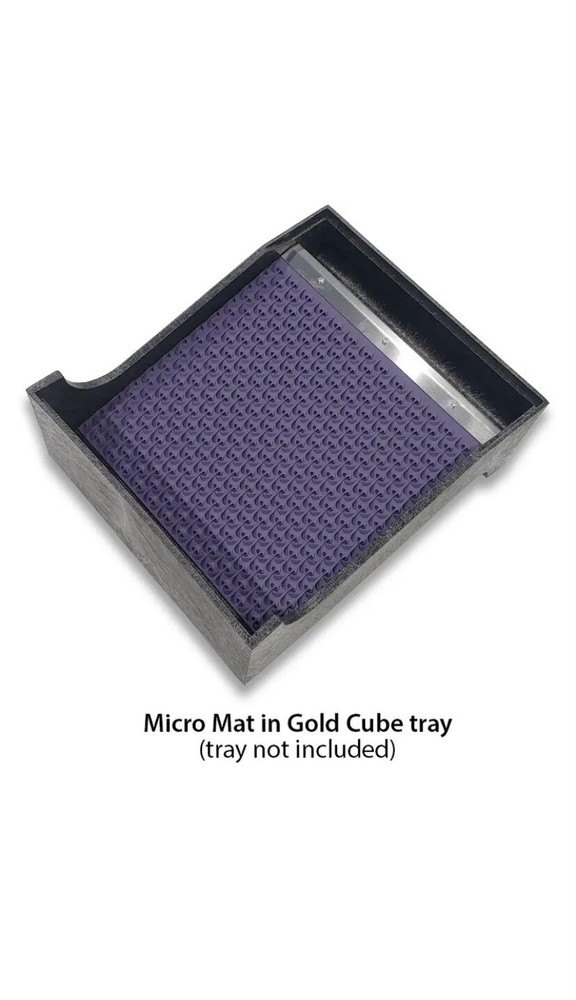 Micro Mini Dream Mats + Clamps for Gold Cube 4 Stack - Mining Equip