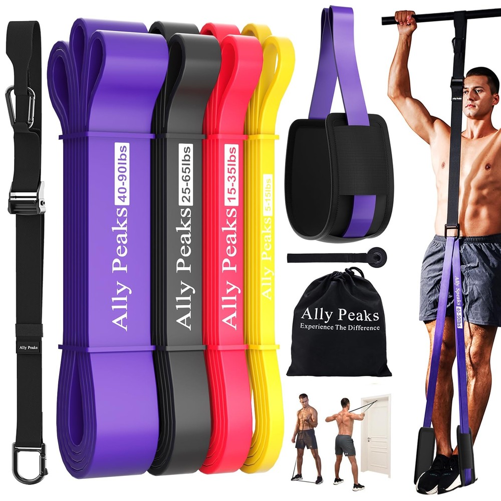 Pull Up Assistance Bands，Heavy Duty Resistance Band for Pull Up Bar，Adjustabl...