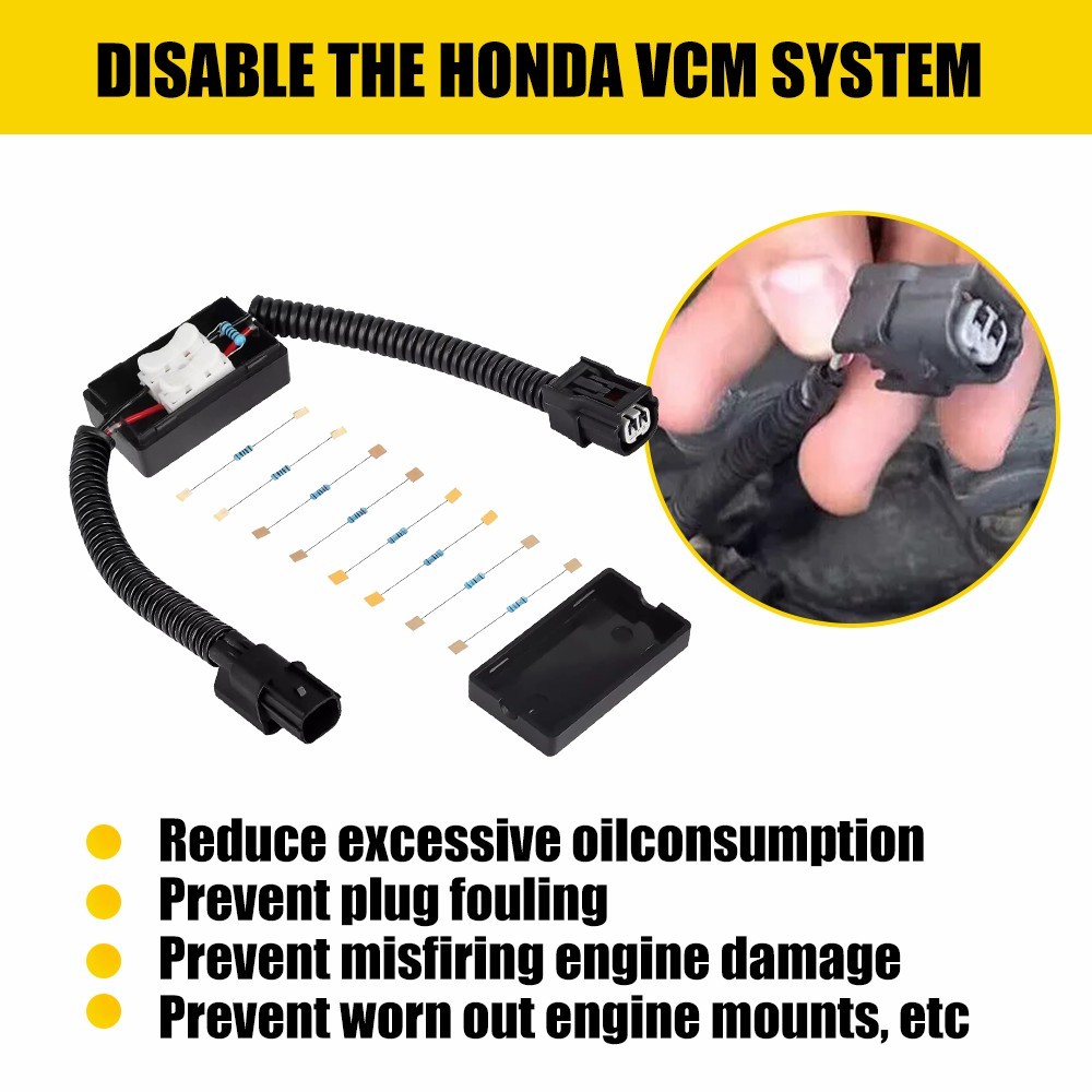 Muzzler VCM Harness Kit For Honda Acura Pilot Accord Ridgeline Odyssey 3.5L EXV