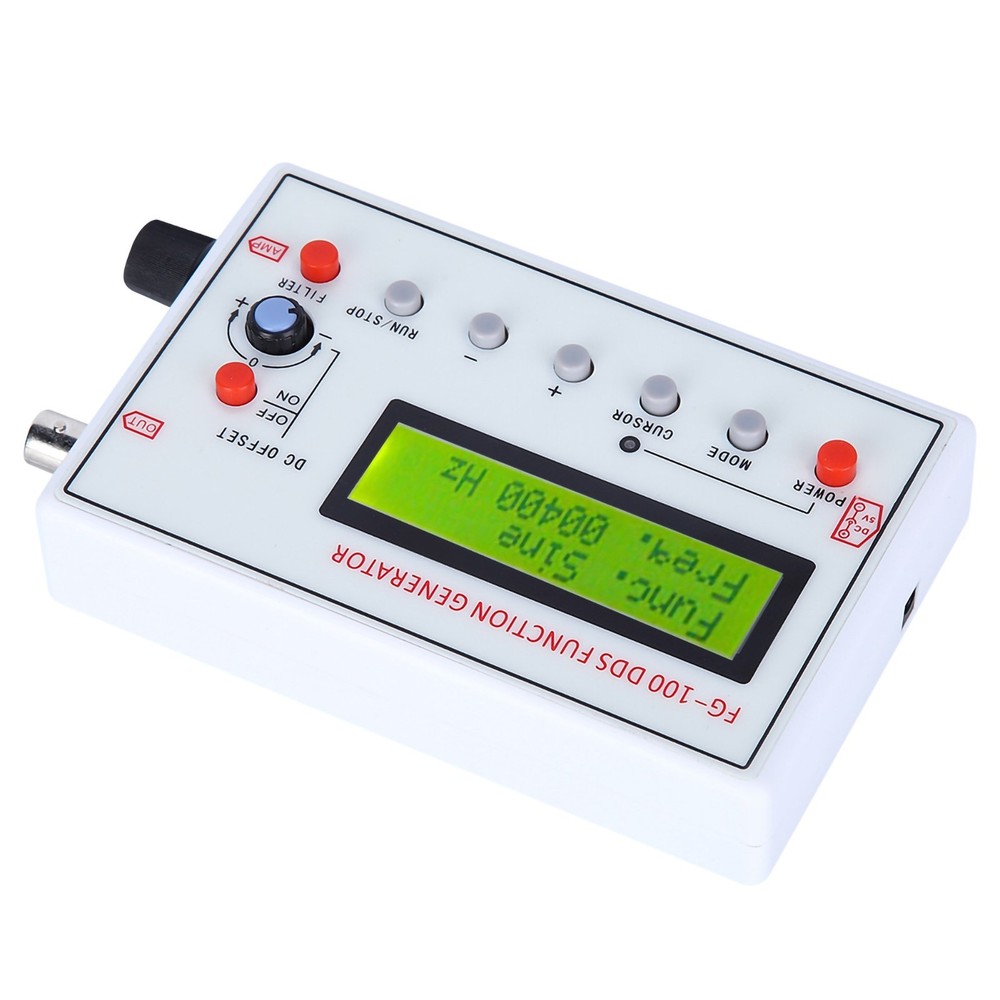 FG‑100 DDS Function Generator Sine Frequency 1HZ‑500KHz Counter Signal