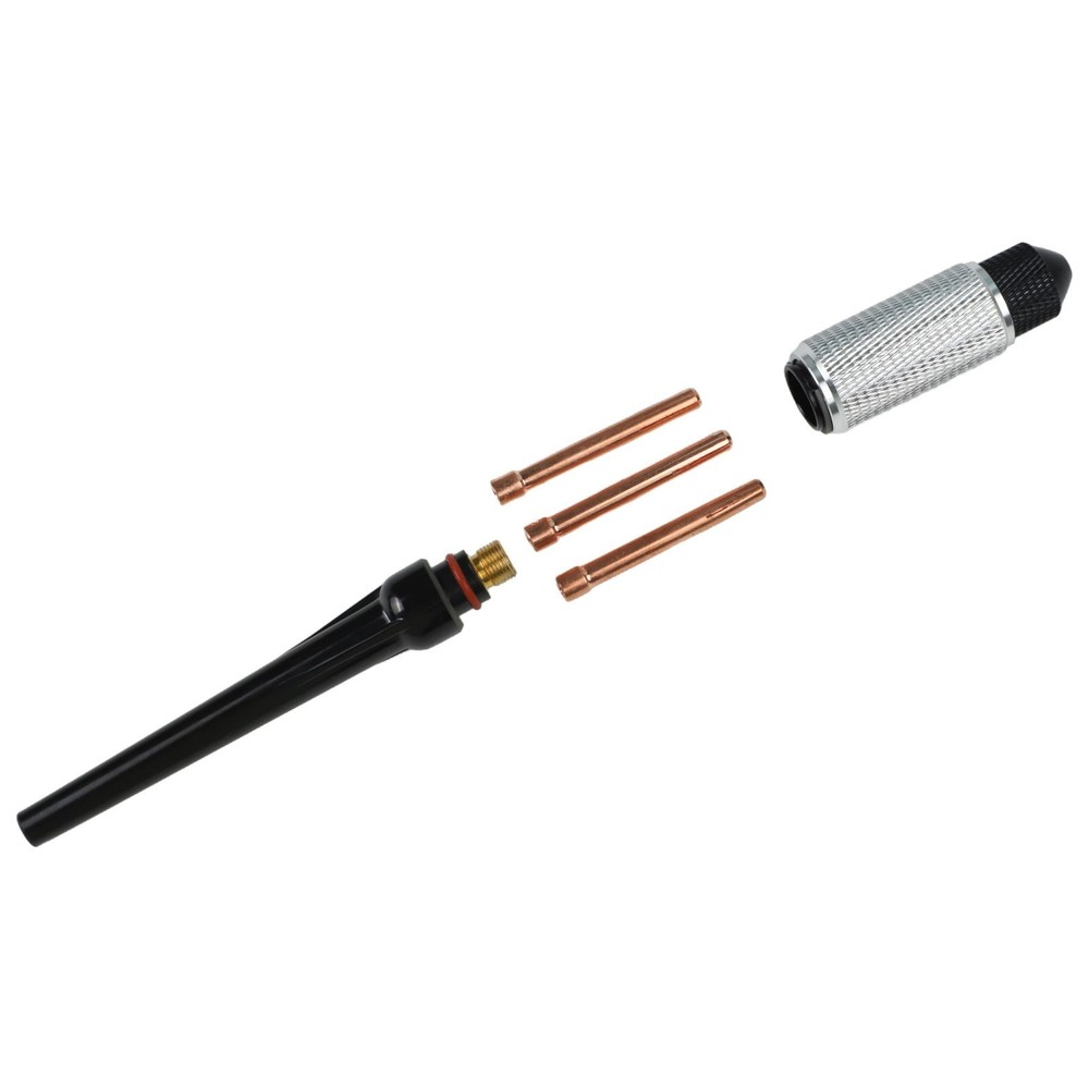 Manual Sharpener Holder for TIG Torch Collets and Long Back Cup in Set